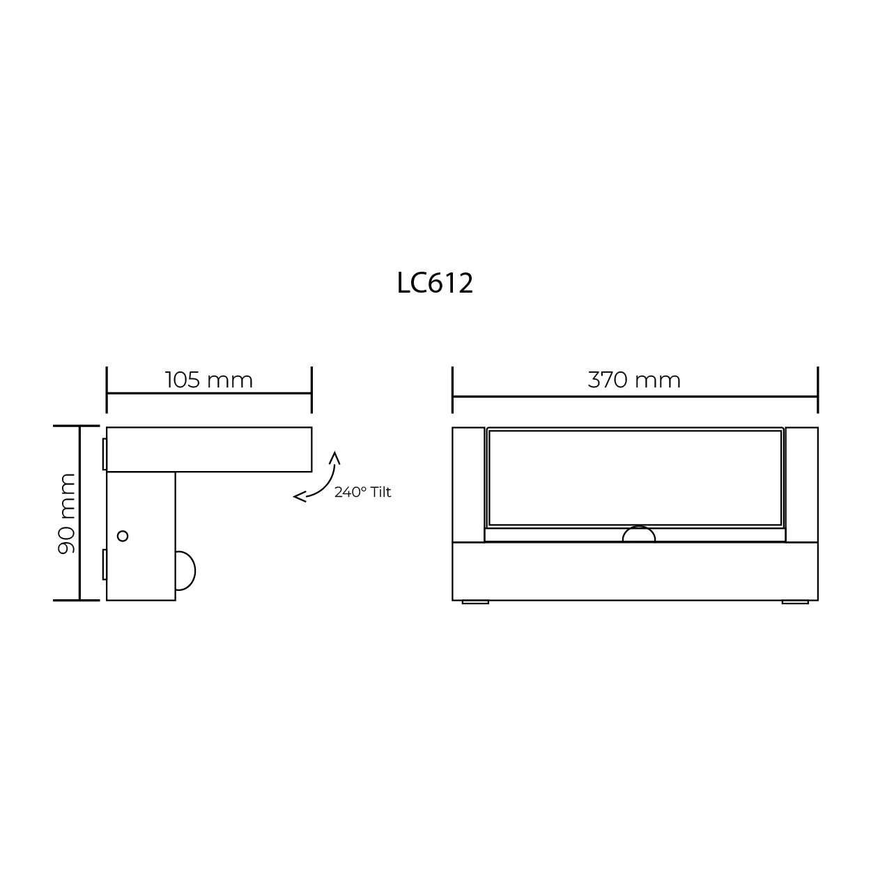 LC600 Adjustable LED Floodlight Series With or Without Sensor by Lighting Creations - Image 11