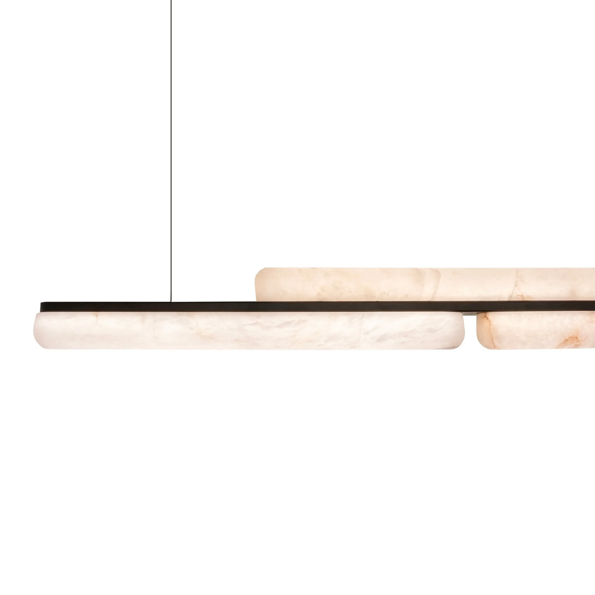 Lina Marble Pendant Light in Antique Brass or Brass | Lighting Creations - Image 15