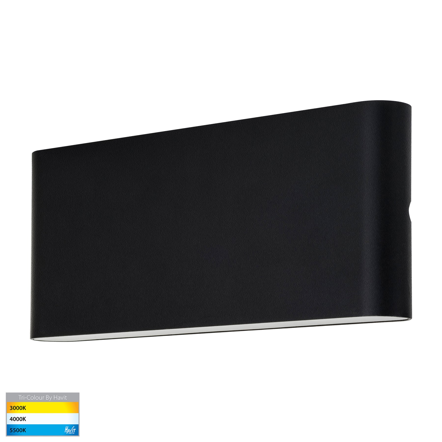 Lisse Fixed Up/Down LED Wall Light in Black or White (12v/240v) Havit Lighting - HV3653T - Image 2