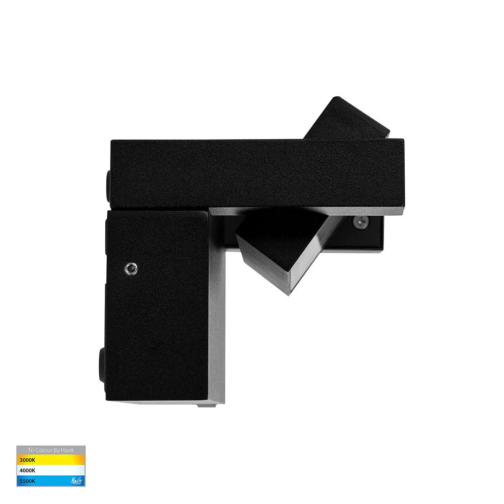 Havit Locu Aluminium Black Adjustable LED Floodlight 12w - 24w - 36w With or Without Sensor - Image 7