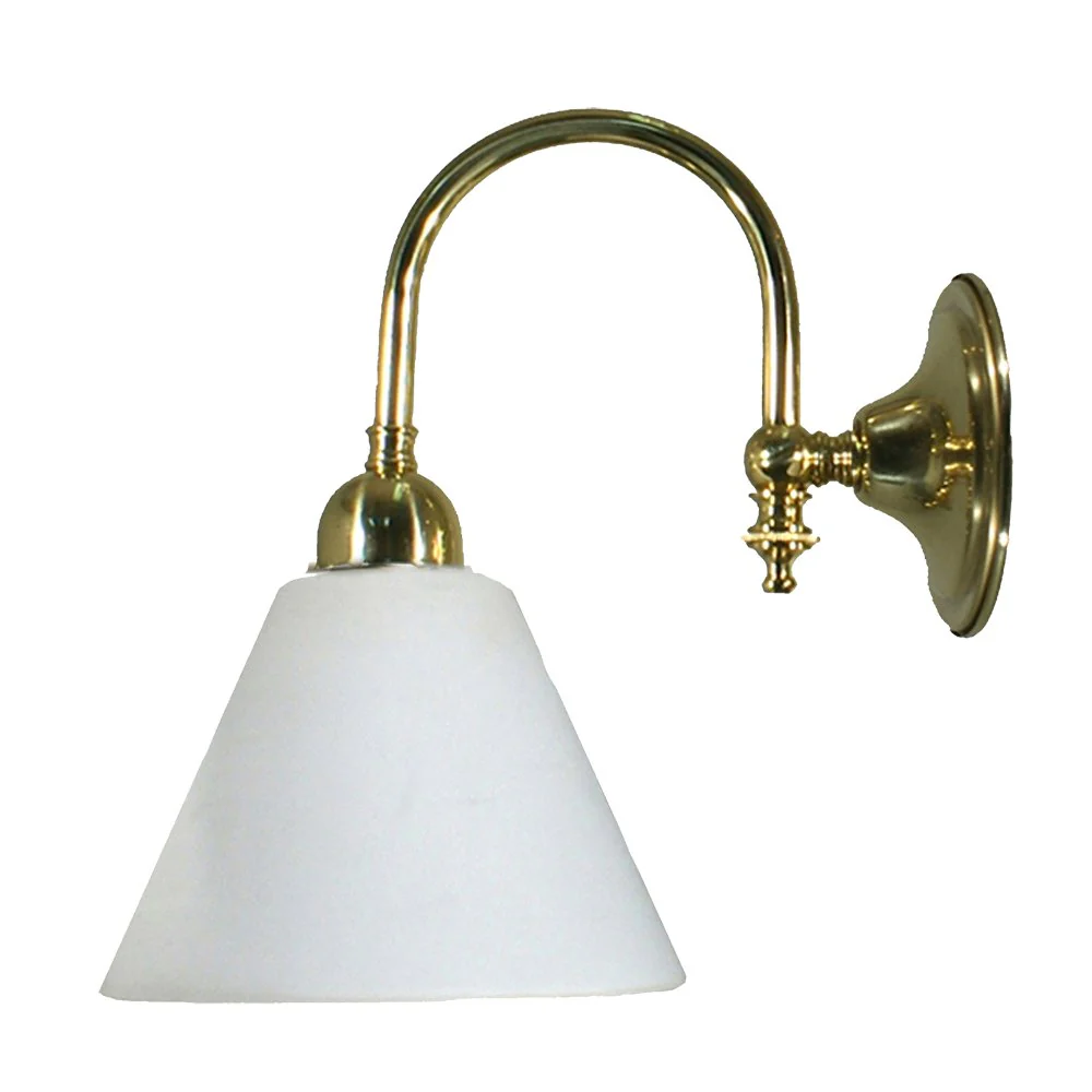 LOXTON 1 Light Clear or Frost Glass Wall Light - Chrome or Brass - Image 4