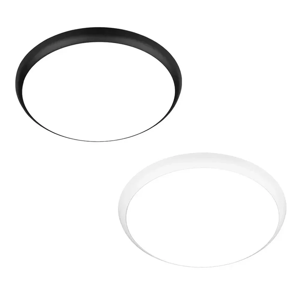 Luna ST30 LED Oyster Light 30w Tri-Colour in Black or White