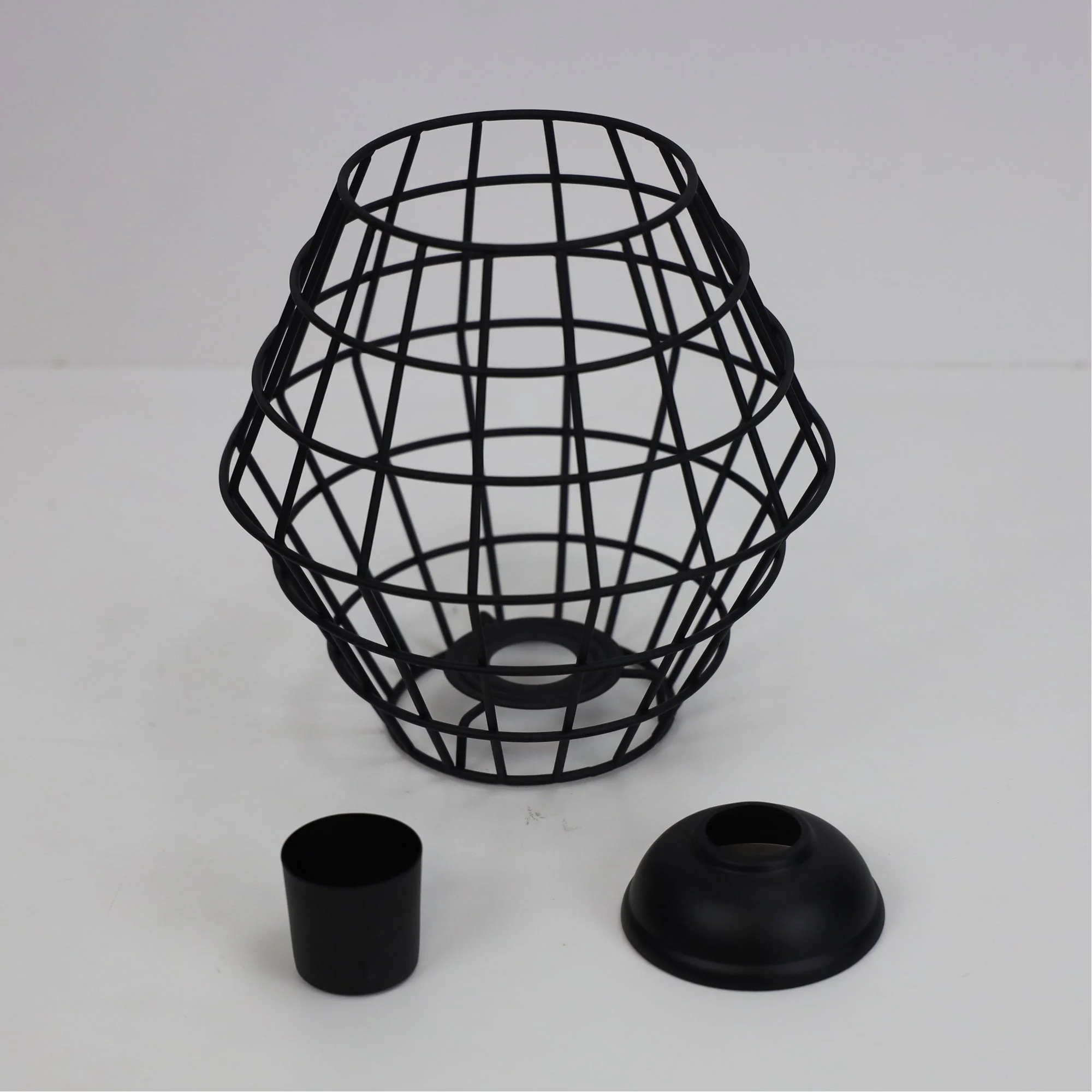 Maci Wire Retro Industrial DIY Shade Black 180mm - Image 3