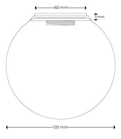 MADISON Marble Ball Light LED | Lighting Creations - Image 6