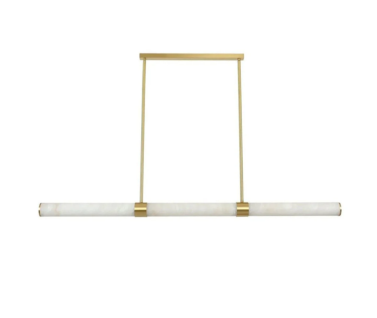 MADISON Spanish Marble Linear LED Pendant - Black, Brass, Antique Brass and Coffee | Lighting Creations