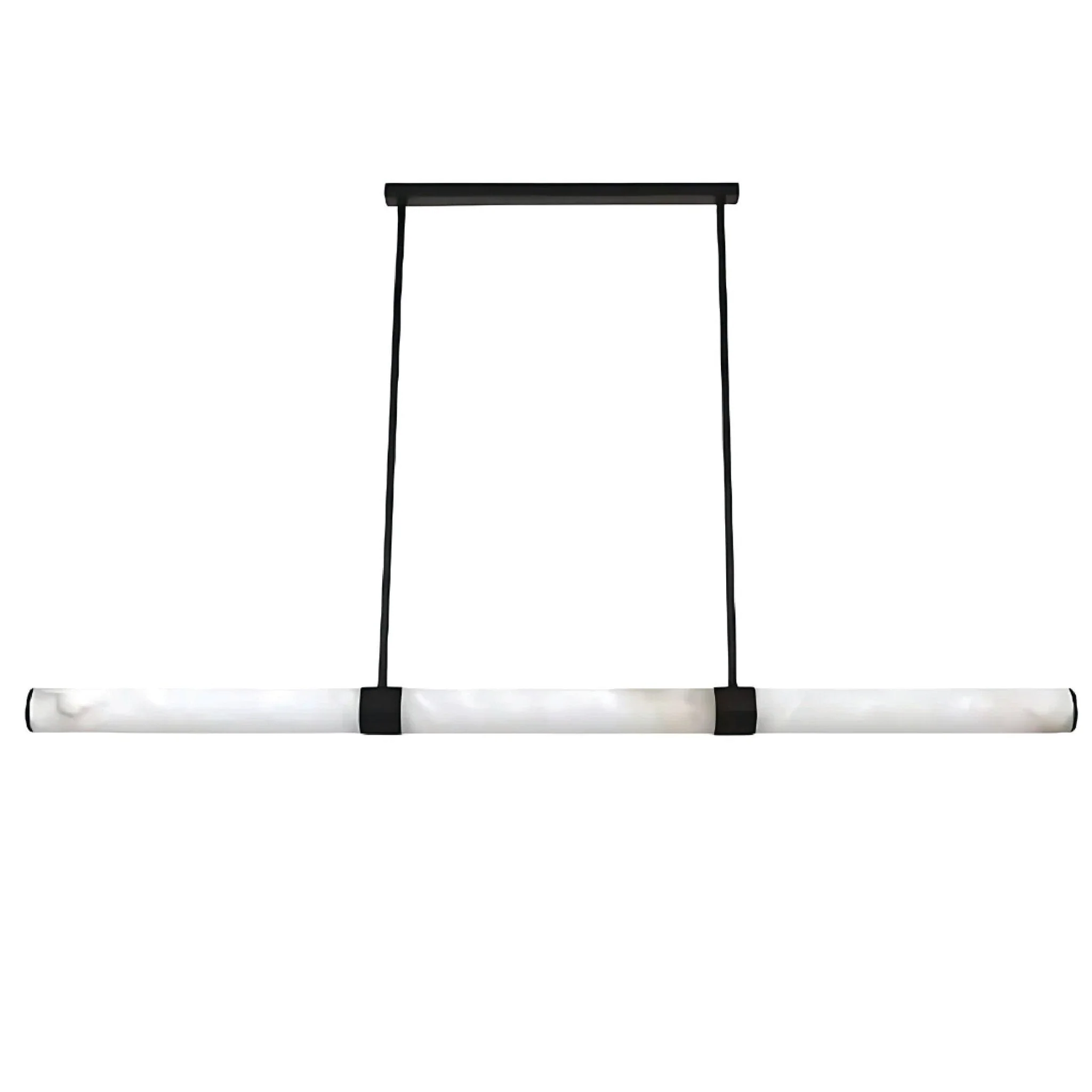 MADISON Spanish Marble Linear LED Pendant - Black, Brass, Antique Brass and Coffee | Lighting Creations - Image 3
