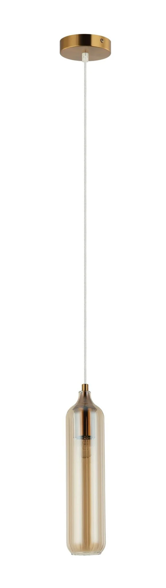 Manga Glass Cylinder Pendant Light in Smokey Black, Green, Blue, Amber, Clear - Image 8