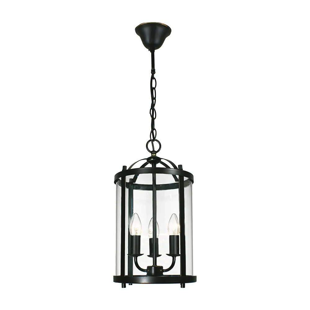 MANOR 3 or 4 Light Chrome or Bronze Pendant Light - Image 2
