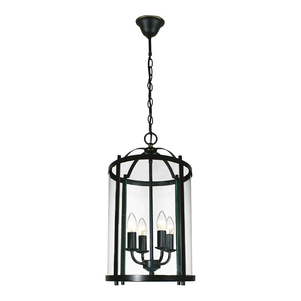MANOR 3 or 4 Light Chrome or Bronze Pendant Light - Image 4