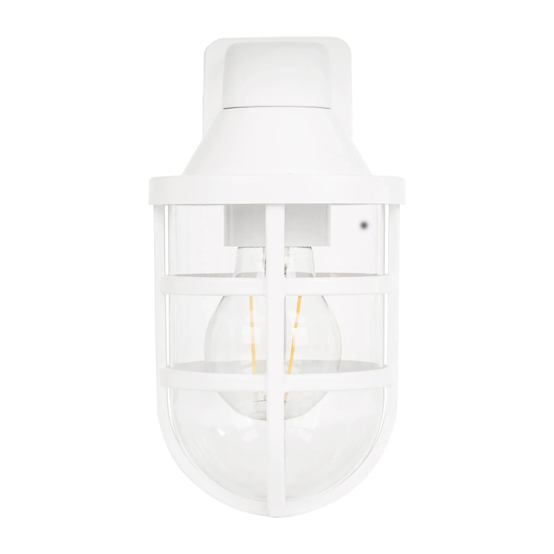 Marina Outdoor LED Wall Light in Black, Brass or White Havit Lighting - HV3511W - Image 4