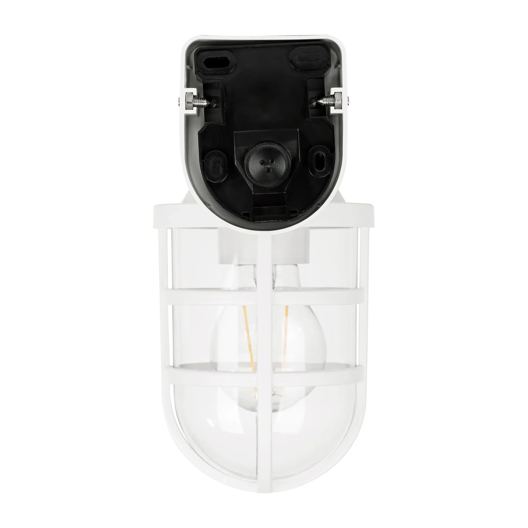 Marina Outdoor LED Wall Light in Black, Brass or White Havit Lighting - HV3511W - Image 5