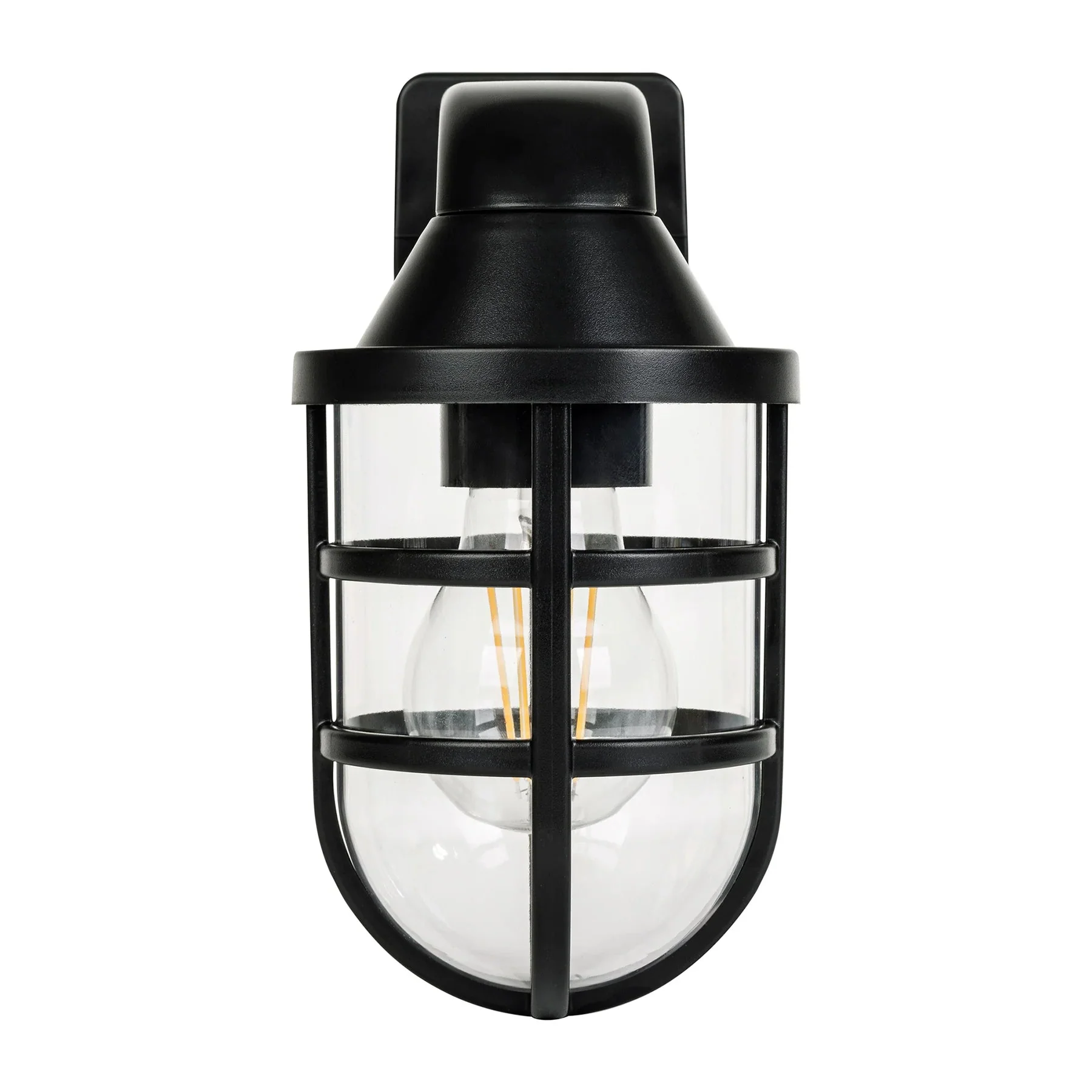 Marina Outdoor LED Wall Light in Black, Brass or White Havit Lighting - HV3511W - Image 6
