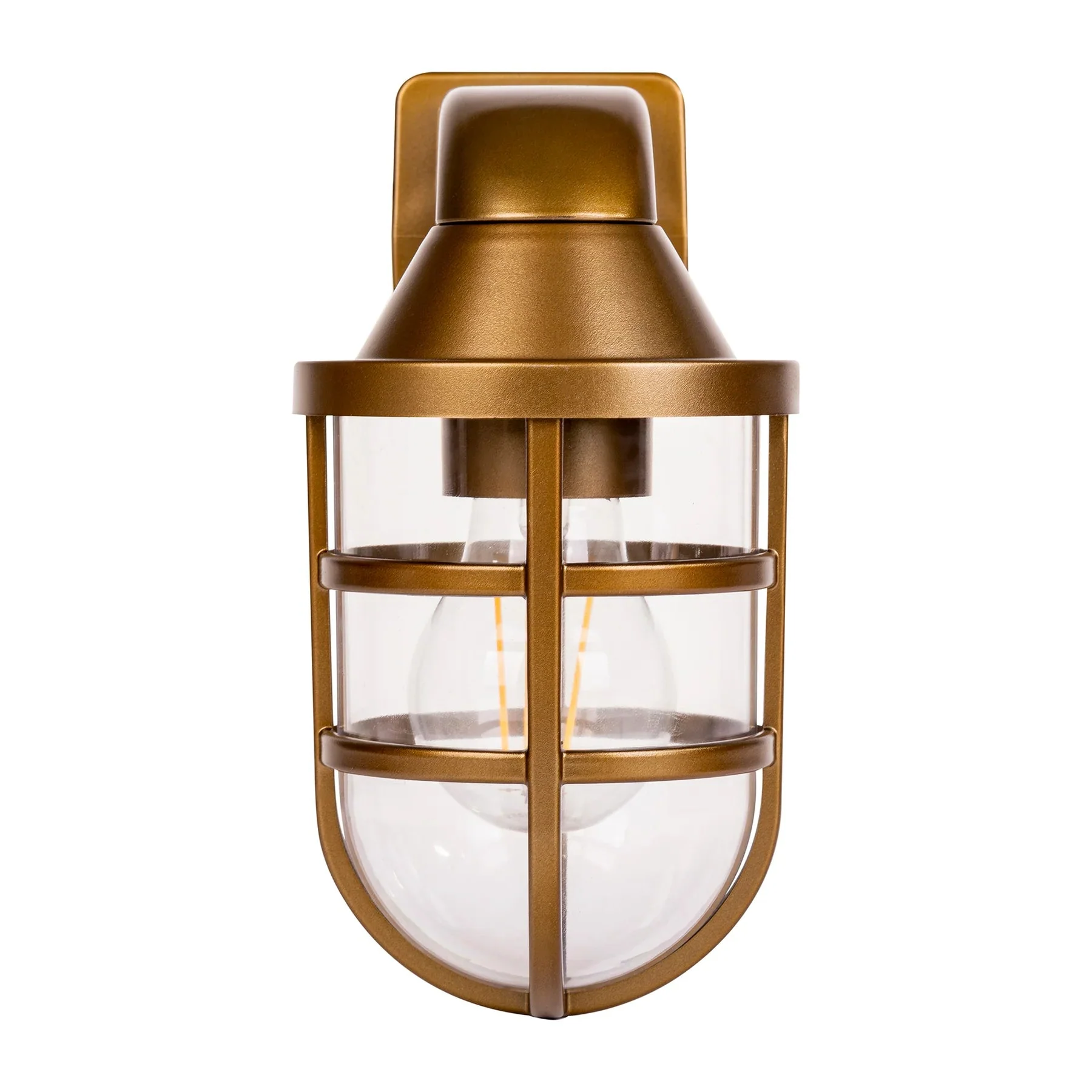 Marina Outdoor LED Wall Light in Black, Brass or White Havit Lighting - HV3511W - Image 7