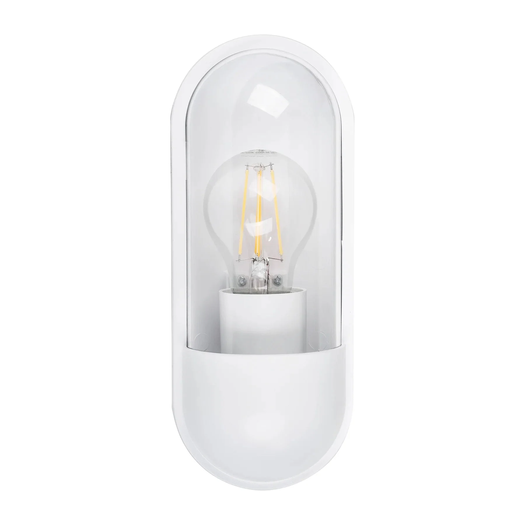 Lume Outdoor LED Wall Light in Black, Brass or White Havit Lighting - HV3512W