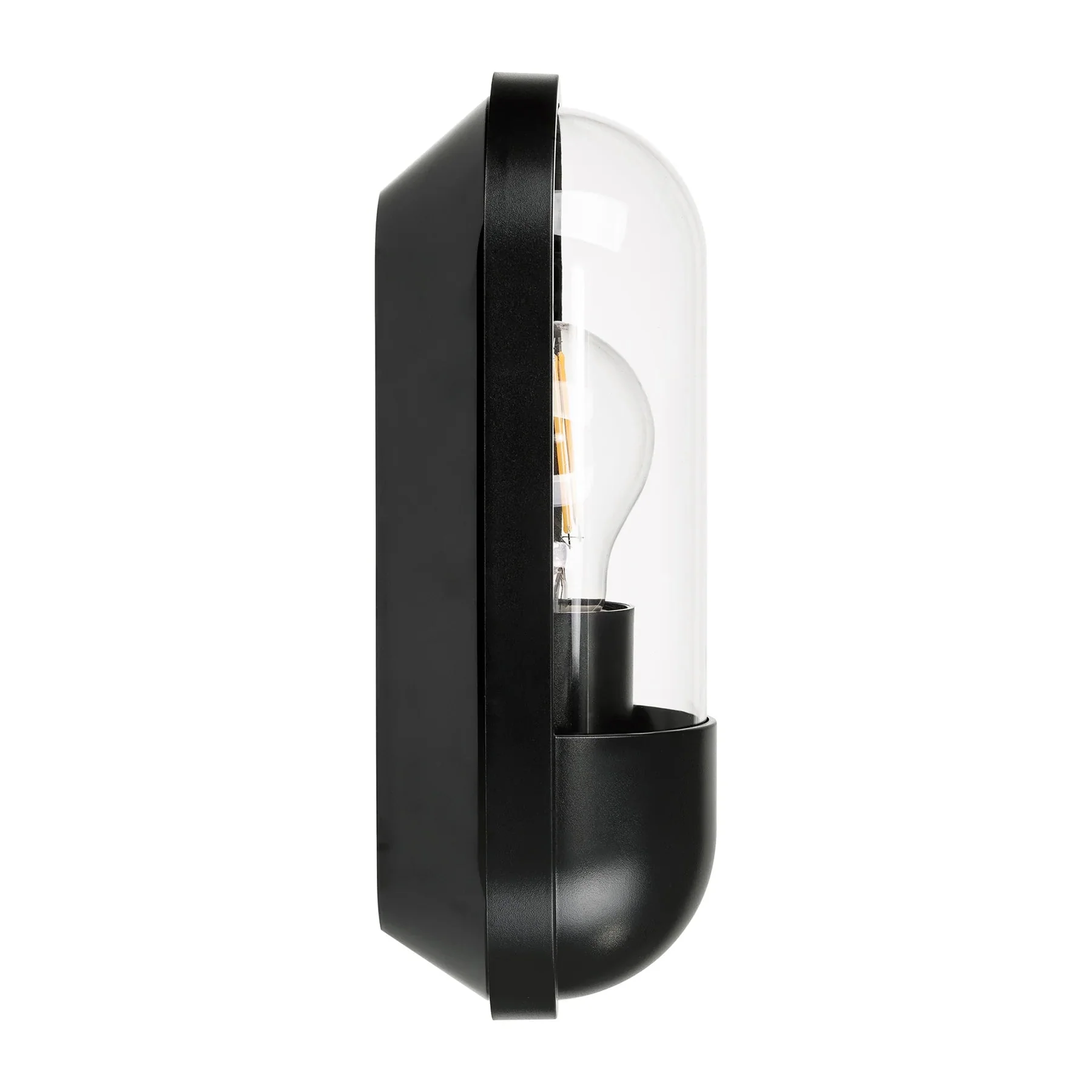 Lume Outdoor LED Wall Light in Black, Brass or White Havit Lighting - HV3512W - Image 4
