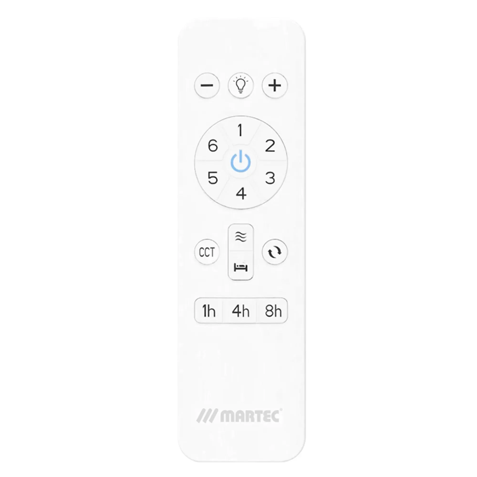 Martec Metro DC 52″ Smart Ceiling Fan With WIFI Remote Control + LED light in White, Black or White Oak - Image 4