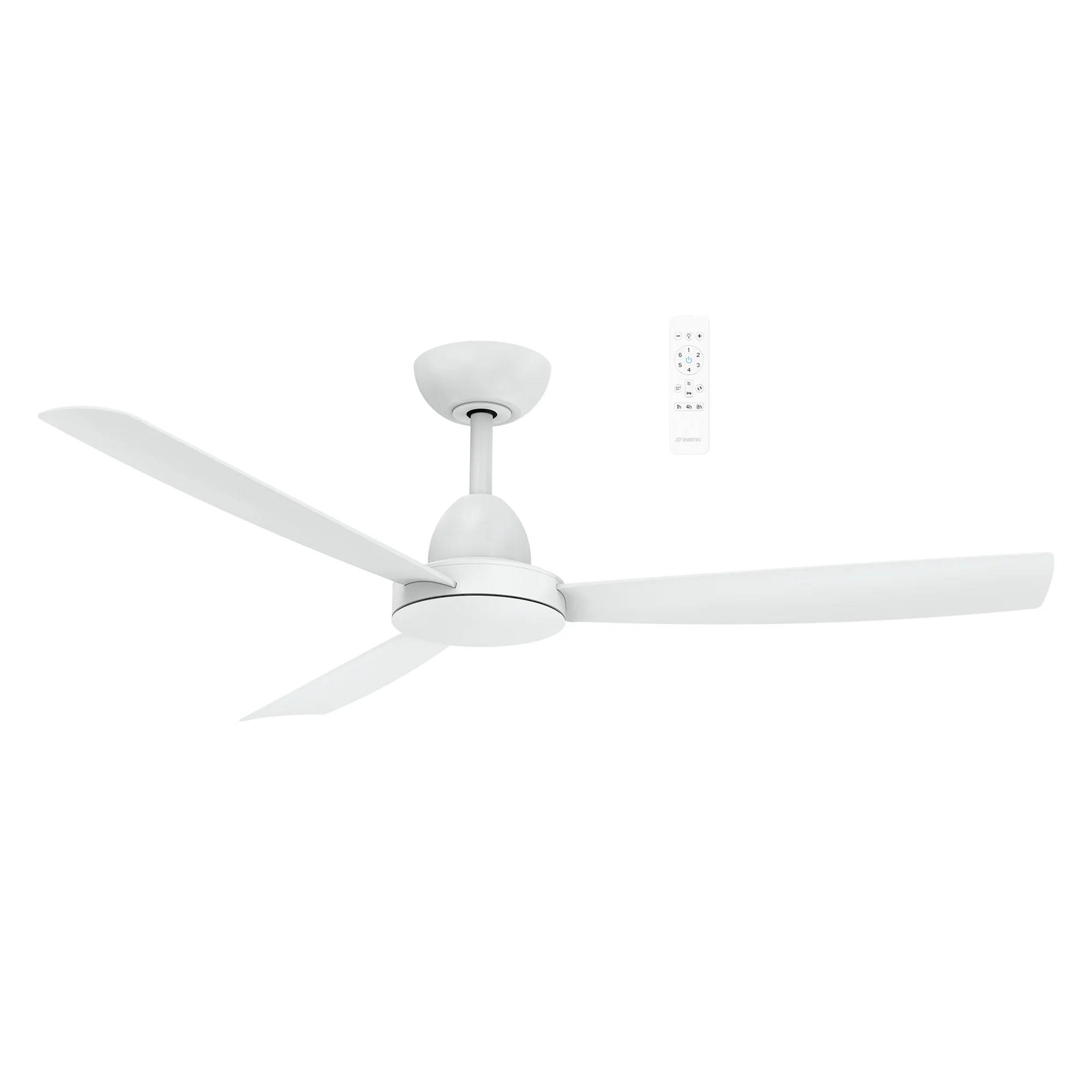 Martec Zorro DC 48″ Ceiling Fan With Remote Control With Light or Without Light - Image 2
