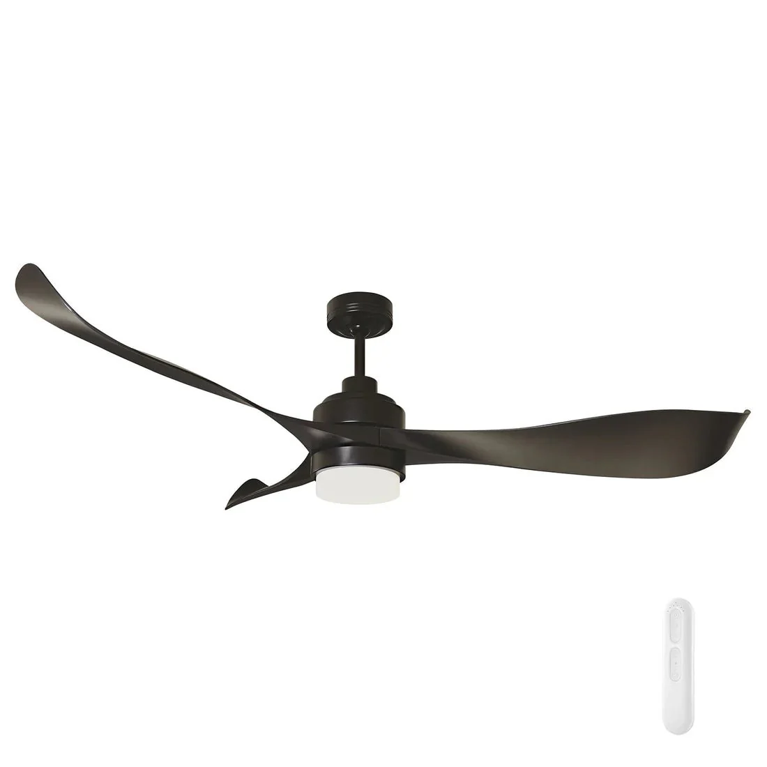 Mercator Eagle DC Ceiling Fans With LED Light And Remote Graphite