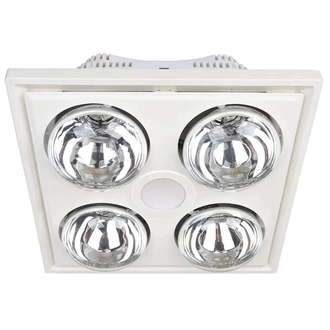 Mercator Midas Quattro 3-In-1 Bathroom Heater With Exhaust Fan And LED Light