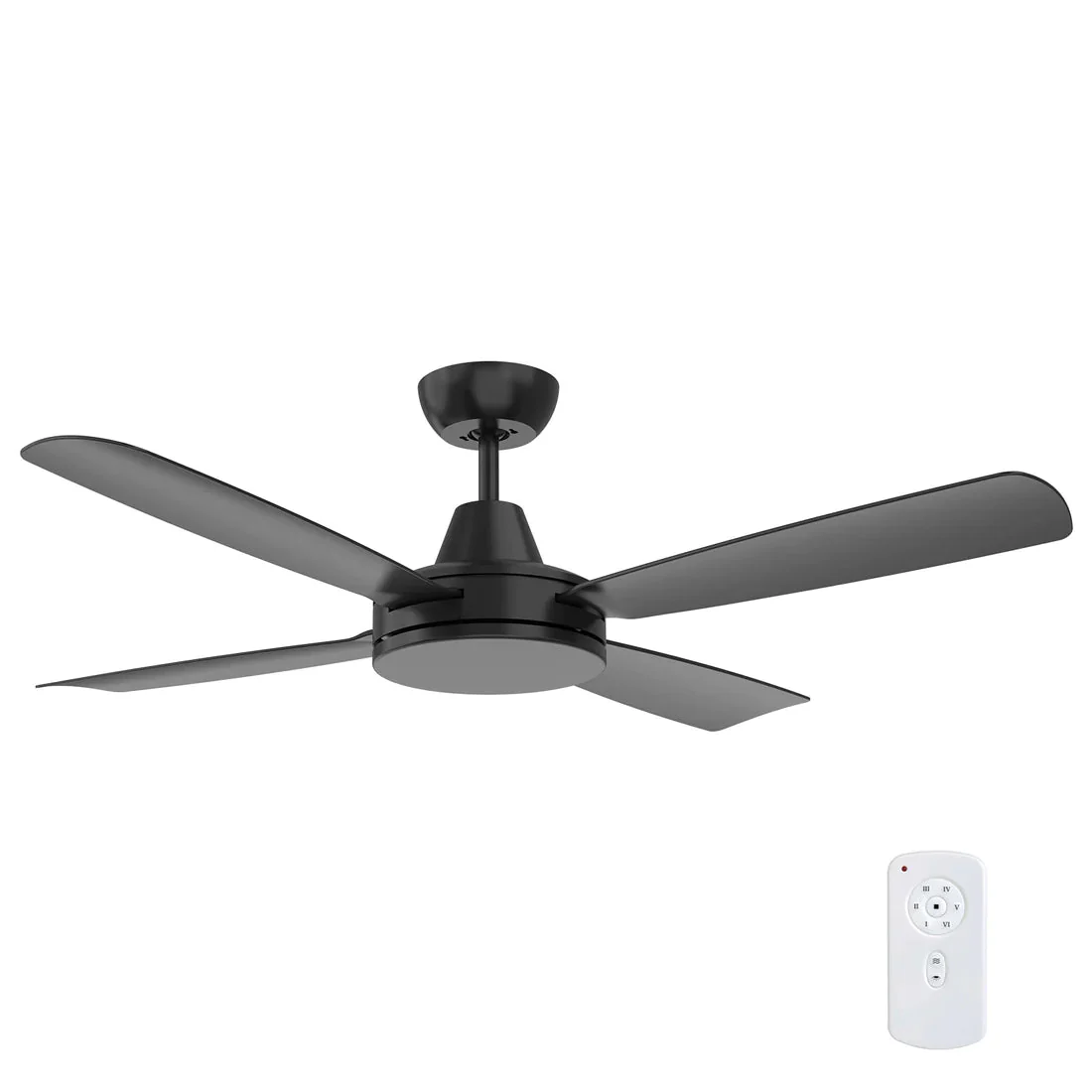 Mercator Nemoi Lite Ceiling Fan Black