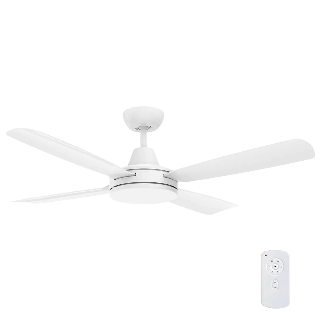 Mercator Nemoi Lite Ceiling Fan White