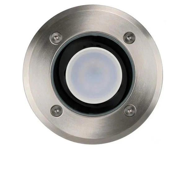 Metro in-Ground Light TRI Colour Round MR16/GU10 in 316 Stainless Steel Havit Lighting - HV1801T, HV1806T