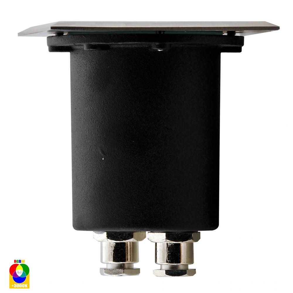 Metro LED inground Light Square 316 Stainless Steel RGBW Havit Lighting - HV1701RGBW - Image 2