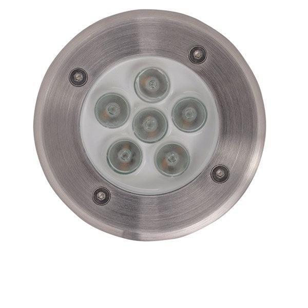 Metro Round inground Lights RGBW in 316 Stainless Steel Havit Lighting - HV1801RGBW