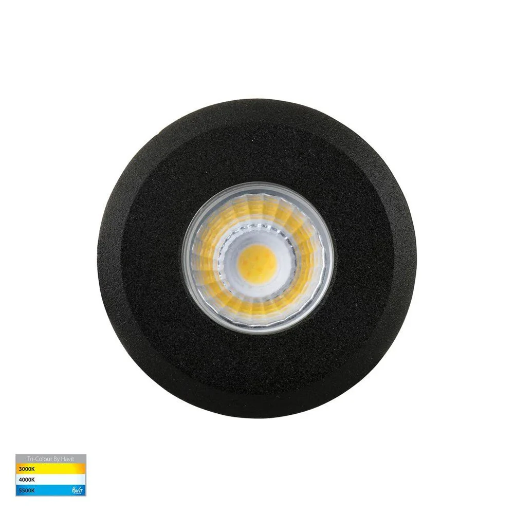 Mini Ollo LED Step or inground Light in Black, Copper or 316 Stainless Steel Havit Lighting - HV2892T - Image 2