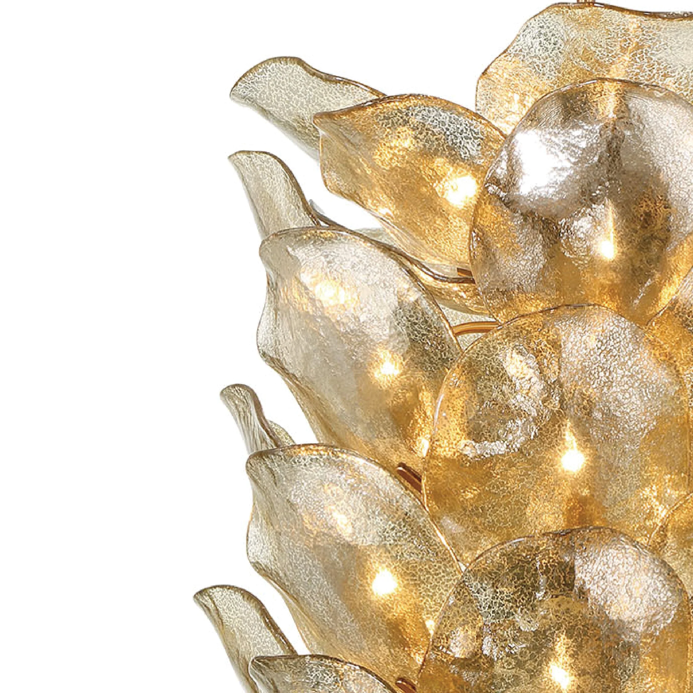 MONTE-CARLO 40 Light Floral Pendant Light | Lighting Creations - Image 2