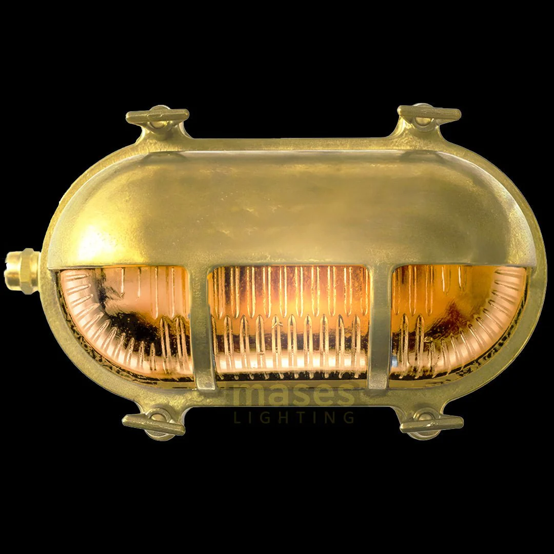 Navigator Exterior Solid Brass Wall Light - IP56