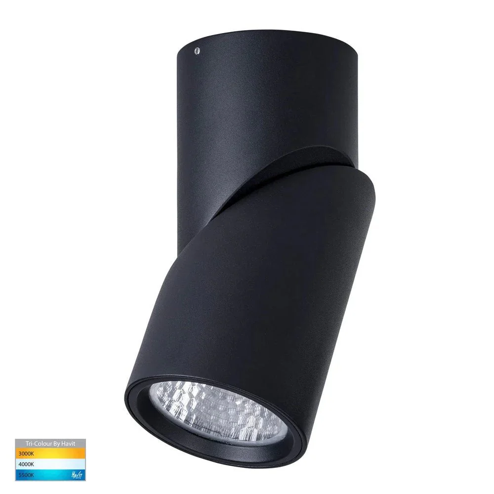 Nella LED Downlight 18w Black, White CCT HV5824T Havit Lighting - Image 2