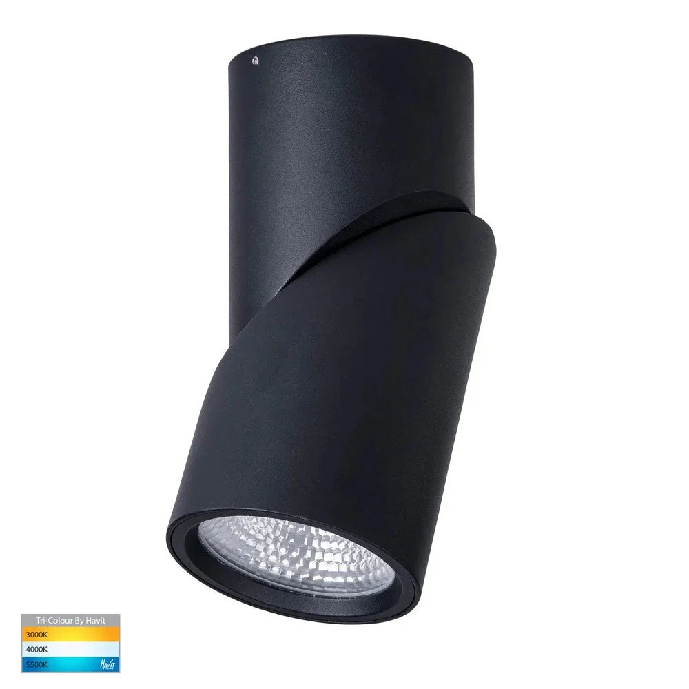 Nella LED Downlight 24w Black, White CCT HV5825T Havit Lighting - Image 2