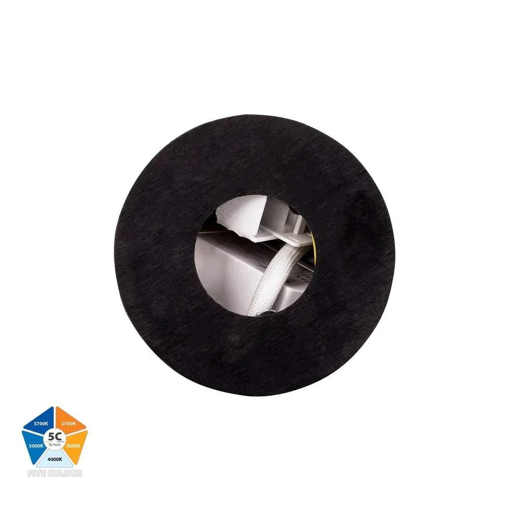 Nella LED Downlight 7w Black, White CCT HV5841S-EXT Havit Lighting - Image 4