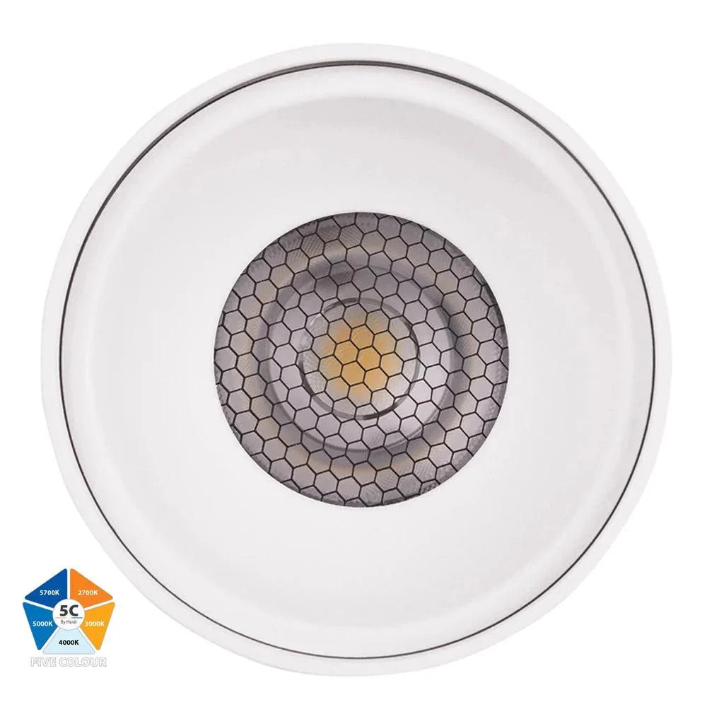 Nella Surface Mounted LED Downlight 12w Black, White CCT HV5842S-BLK-EXT, HV5842S-WHT-EXT Havit Lighting - Image 6
