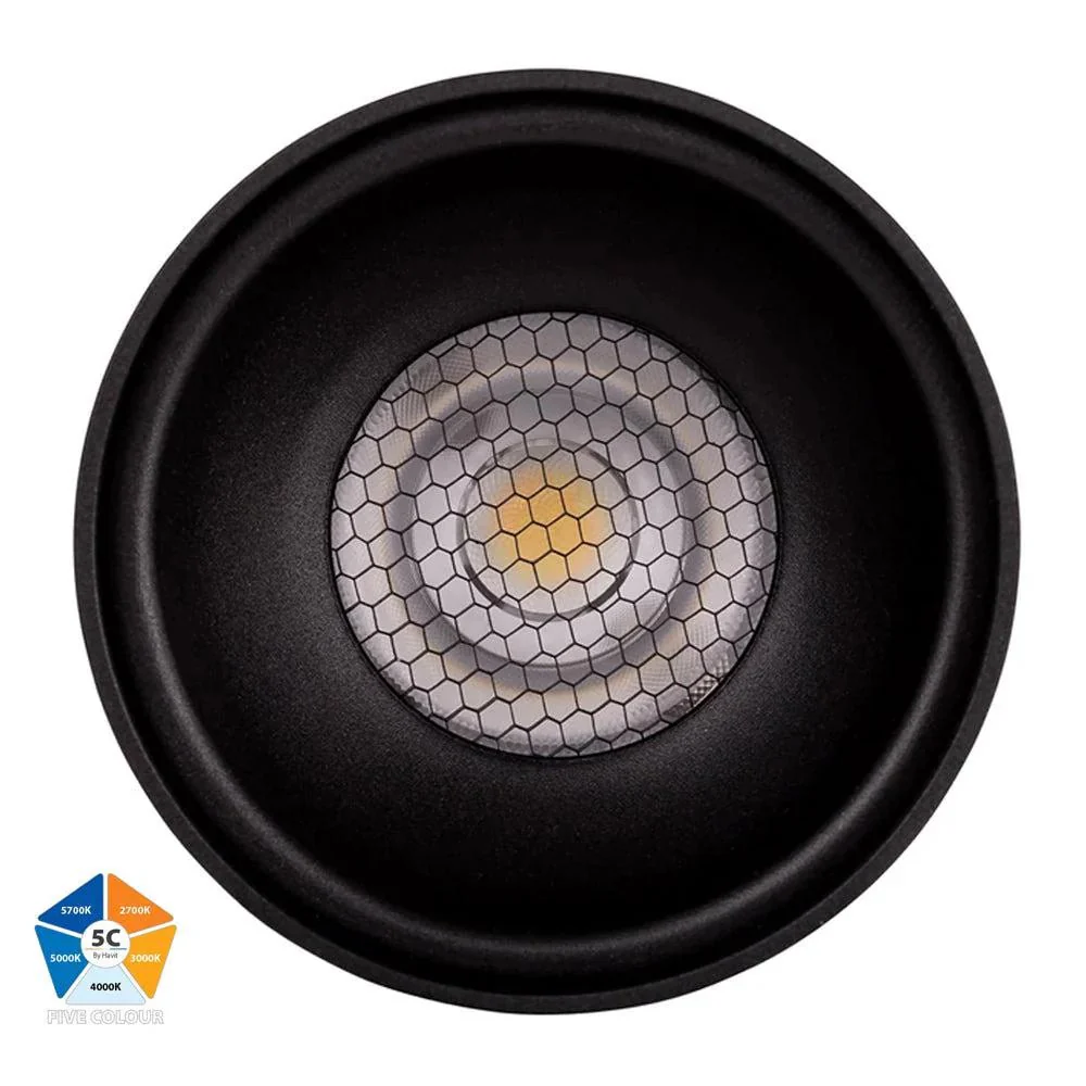 Nella Surface Mounted LED Downlight 12w Black, White CCT HV5842S-BLK, HV5842S-WHT Havit Lighting - Image 3