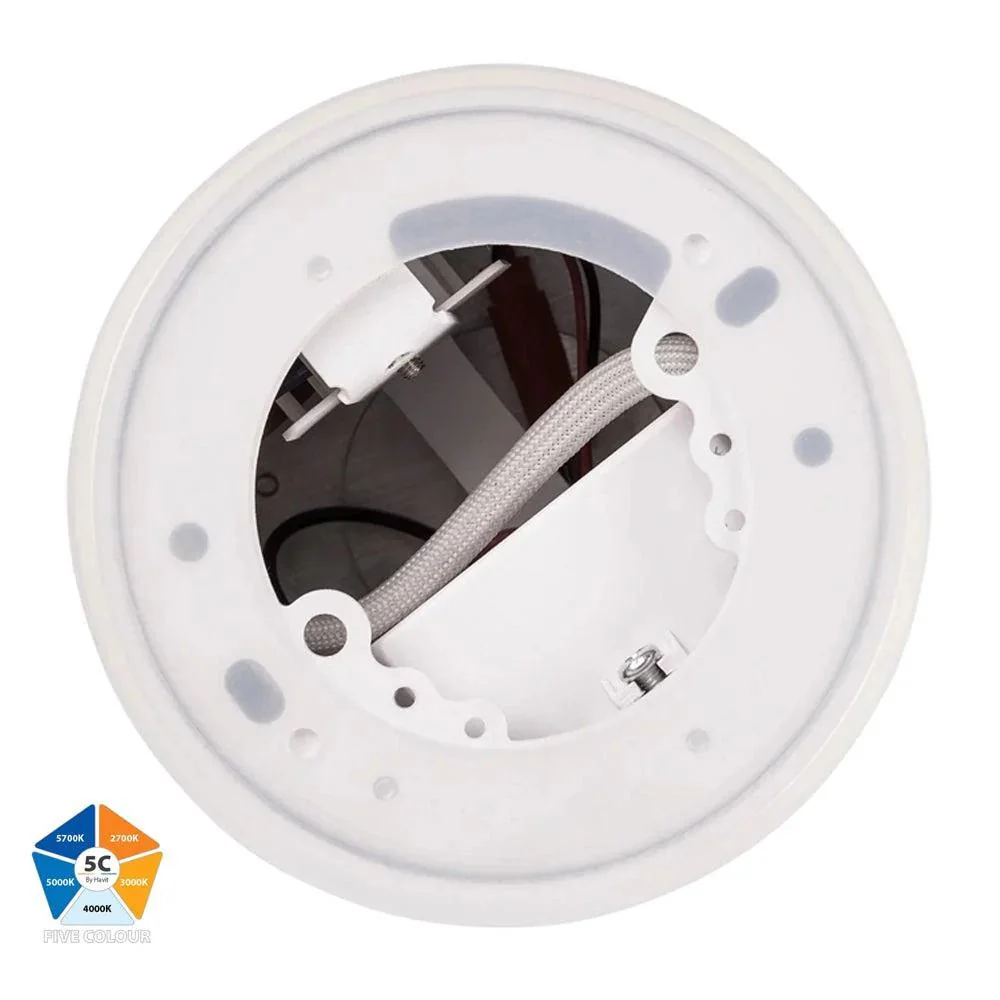 Nella Surface Mounted LED Downlight 12w Black, White CCT HV5842S-BLK, HV5842S-WHT Havit Lighting - Image 7