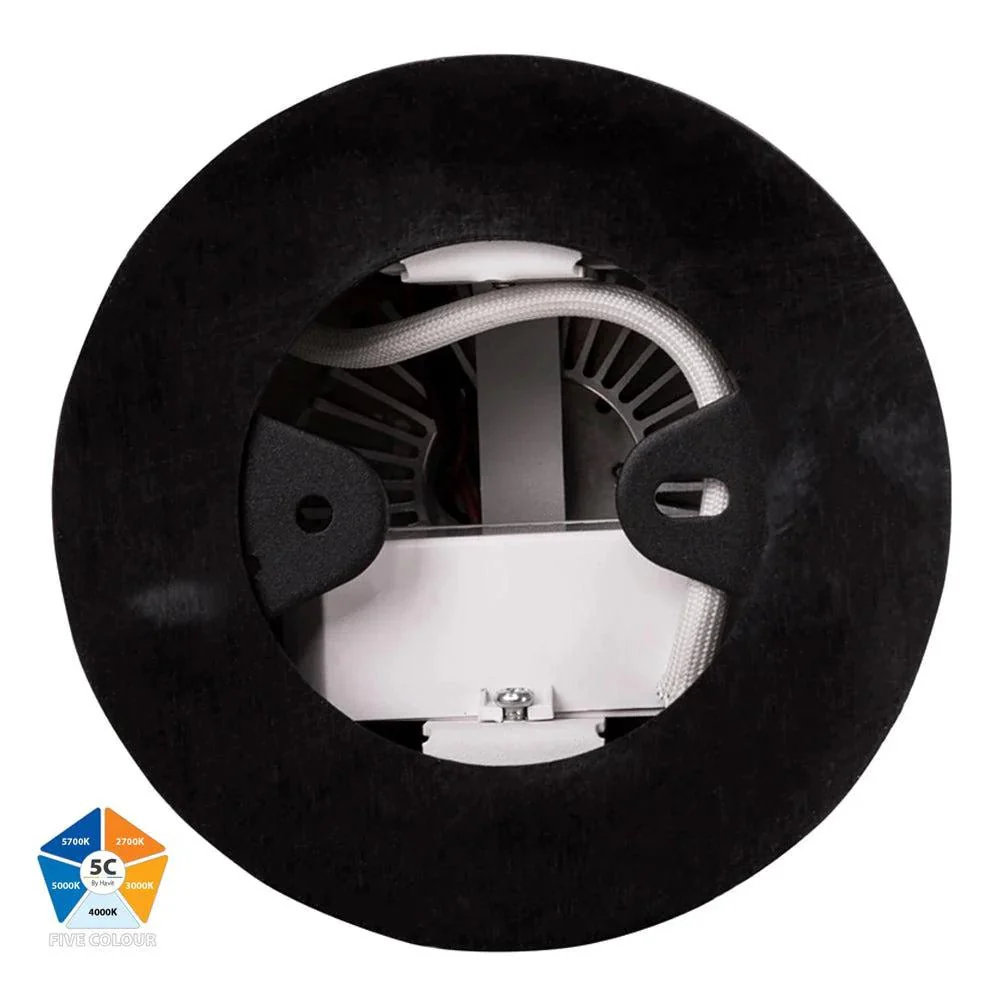 Nella Surface Mounted LED Downlight 18w Black, White CCT HV5843S-BLK, HV5843S-WHT Havit Lighting - Image 4
