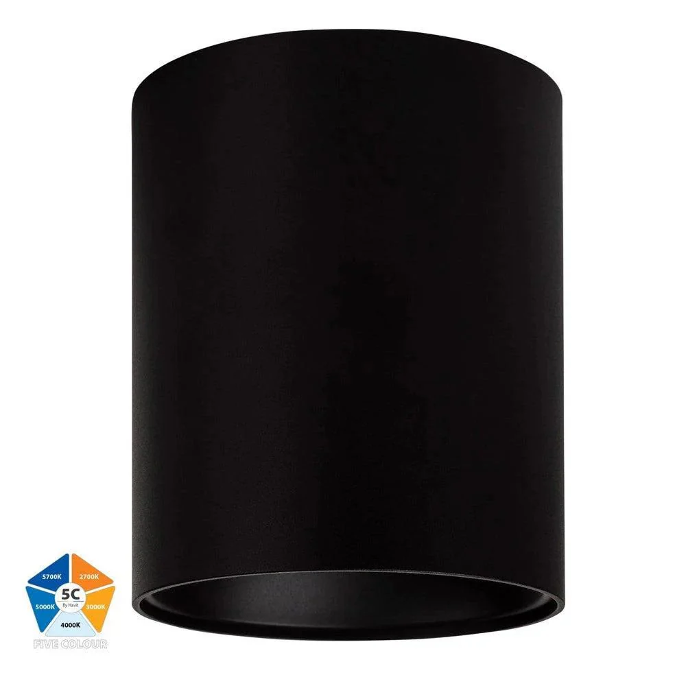Nella Surface Mounted LED Downlight 24w Black, White CCT HV5844S-BLK, HV5844S-WHT Havit Lighting - Image 2