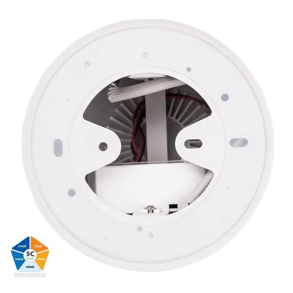 Nella Surface Mounted LED Downlight 24w Black, White CCT HV5844S-BLK, HV5844S-WHT Havit Lighting - Image 7