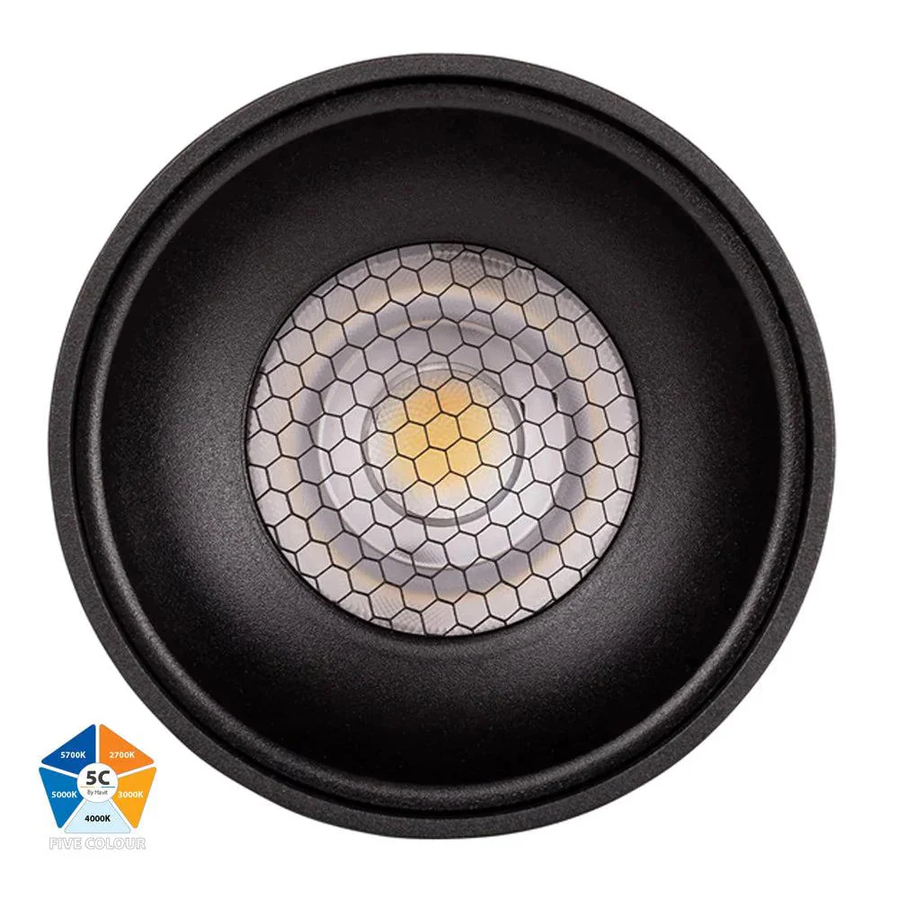 Nella Surface Mounted LED Downlight 7w Black, White CCT HV5841S-BLK, HV5841S-WHT Havit Lighting - Image 3