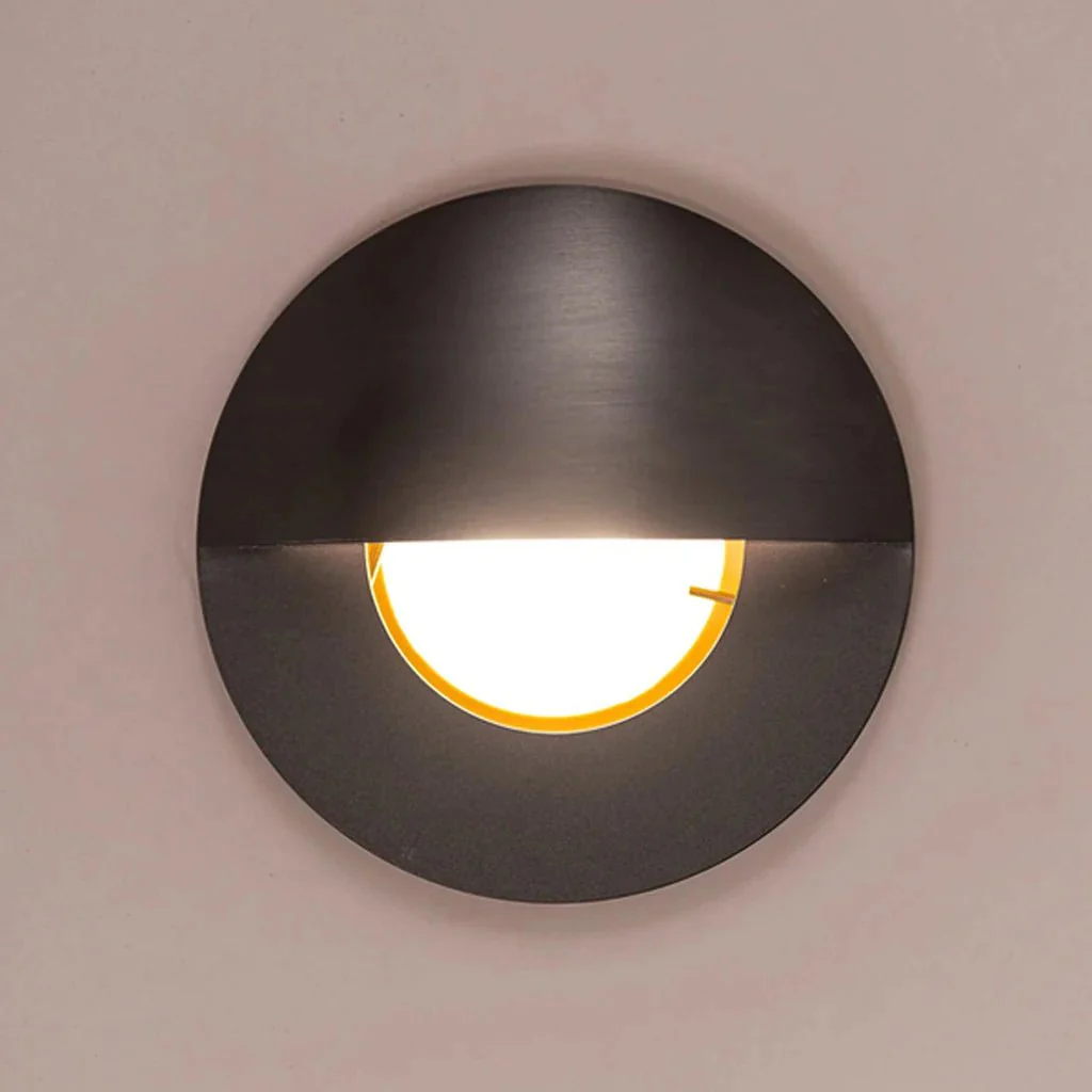 Ollo LED Step Light with Eyelid TRI Colour 5w in BLK/SS316/CP/AB/BR/GPH Havit Lighting - HV19012T - Image 15