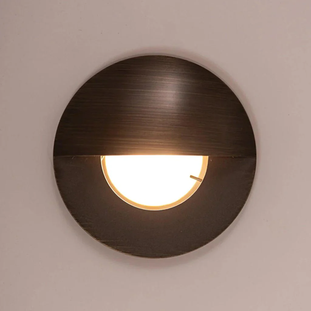Ollo LED Step Light with Eyelid TRI Colour 5w in BLK/SS316/CP/AB/BR/GPH Havit Lighting - HV19012T - Image 9