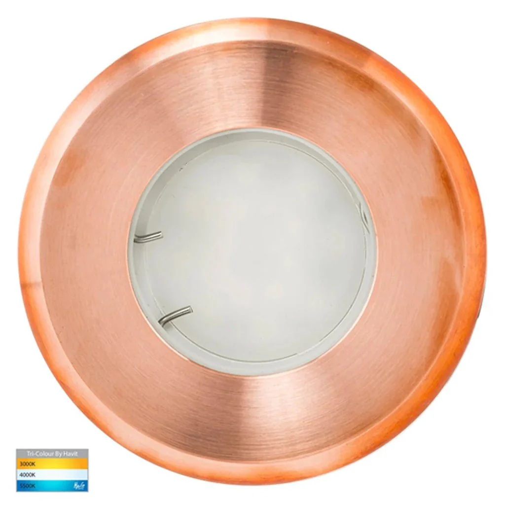 Ollo Outdoor in-Ground Light in Black/Copper/316SS/Antique Brass/Brass/Graphite Havit Lighting - HV19022T - Image 6
