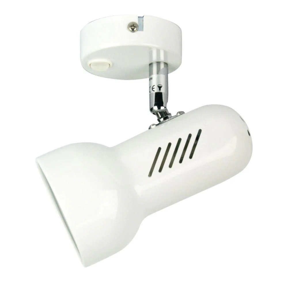 Oriel PROFILE - 1 Light Classic R80 Spotlight With Switch - Image 2