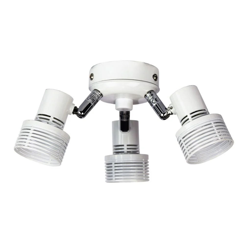 Oriel ZIP 3 - Adjustable Indoor Spotlight for Ceiling Fan - Image 3