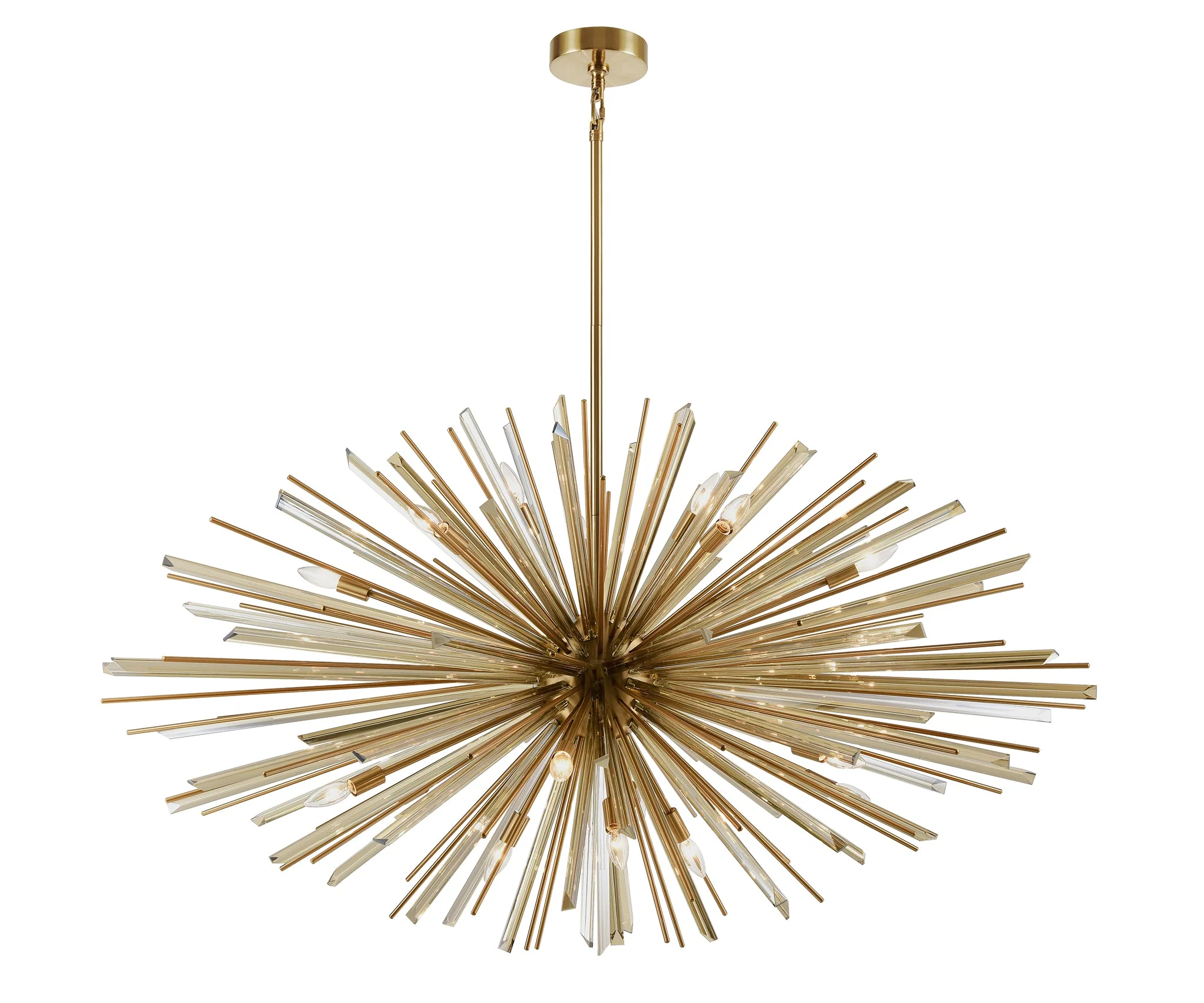 Orion Star Pendant Light in Black or Brass | Lighting Creations - Image 2
