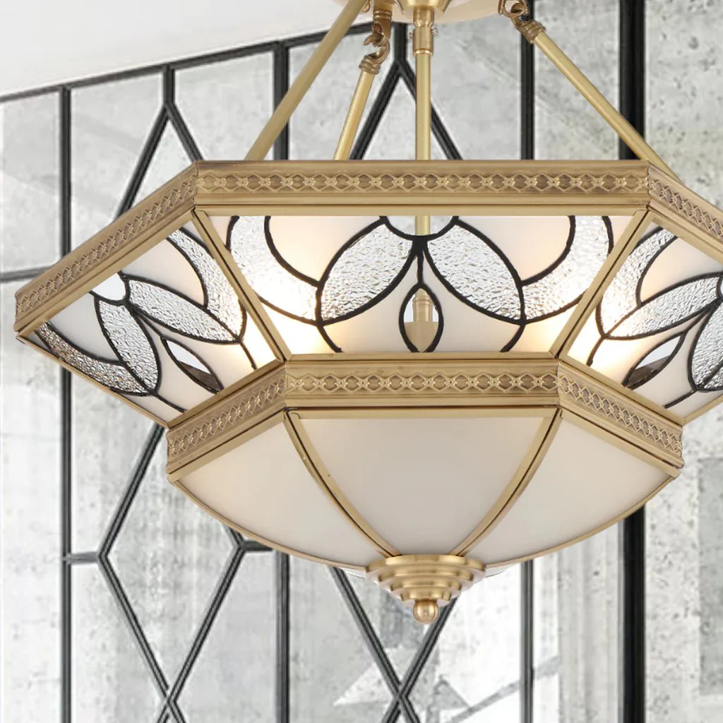 Orista CTC Pendant Light 6Lt in Brass - Image 3