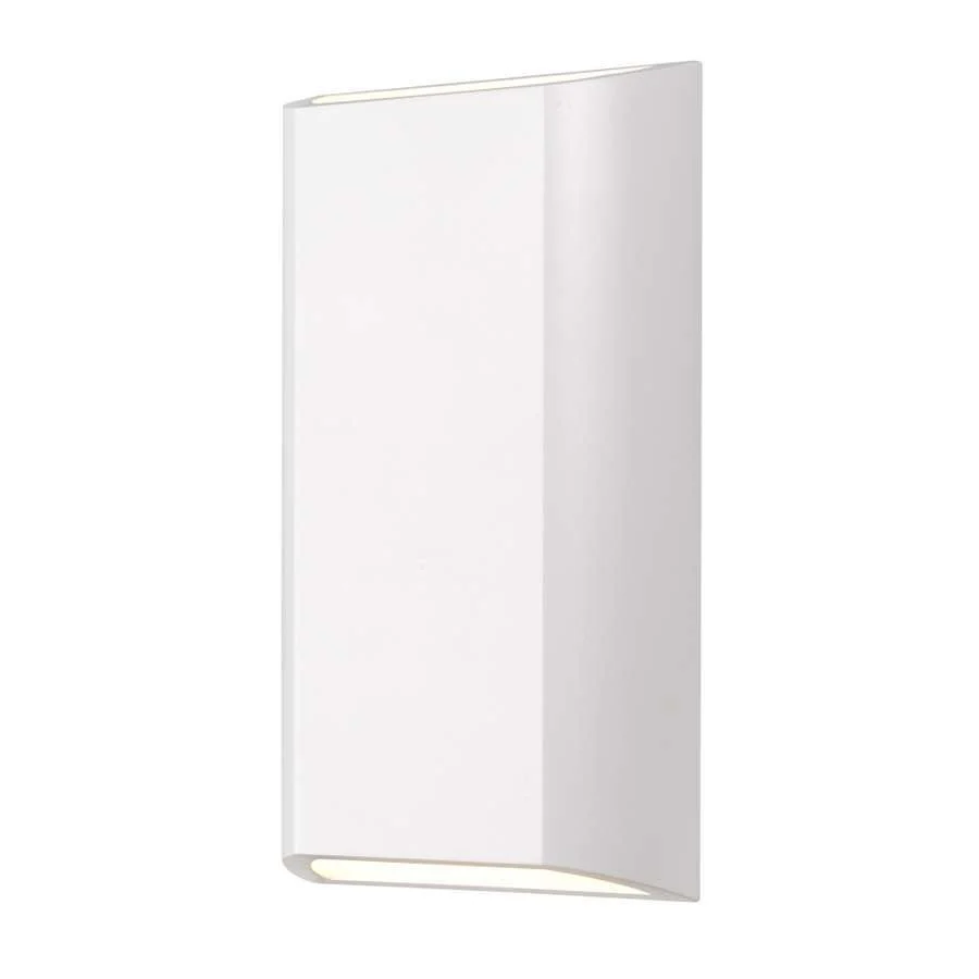 Outdoor LED Up/Down Wall Light CCT 8w Black, Silver or White - Image 2