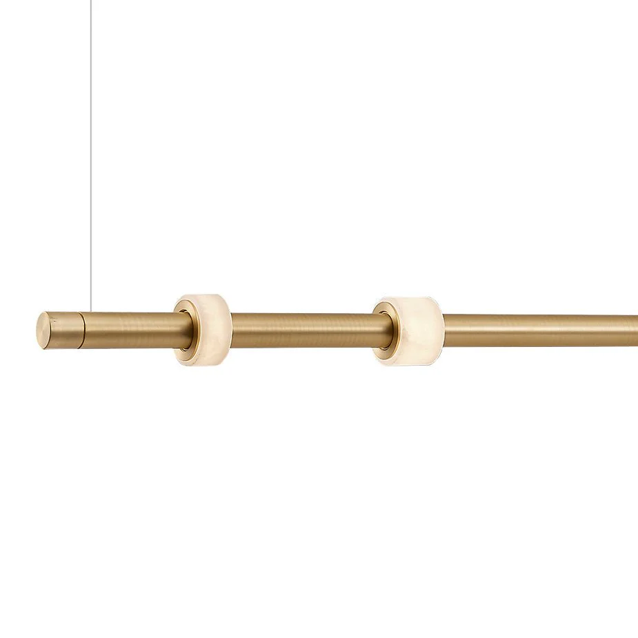 Zenith Marble Pendant Light Pendant Black and Gold | Lighting Creations - Image 8